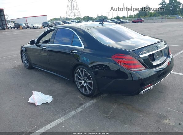 WDDUG8DB8JA397921 2018 MERCEDES-BENZ S-CLASS Черный Задняя левая четверть