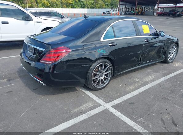 WDDUG8DB8JA397921 2018 MERCEDES-BENZ S-CLASS Черный Задняя правая четверть