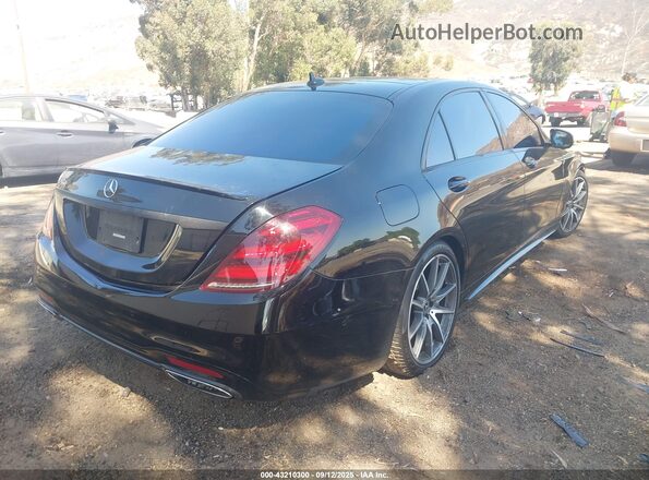 WDDUG8DB8KA454622 2019 MERCEDES-BENZ S Black Tył prawy