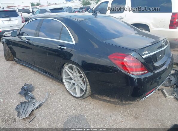 WDDUG8DB9JA396633 2018 MERCEDES-BENZ S-CLASS Black Задня ліва чверть