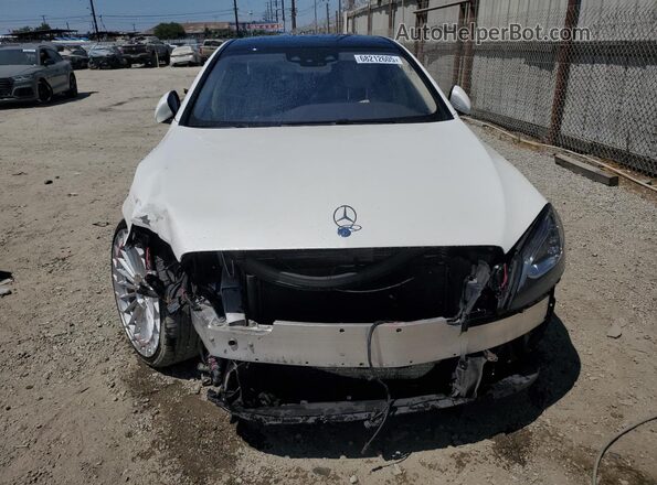 WDDUG8DB9KA445671 2019 MERCEDES-BENZ S White Вид спереду