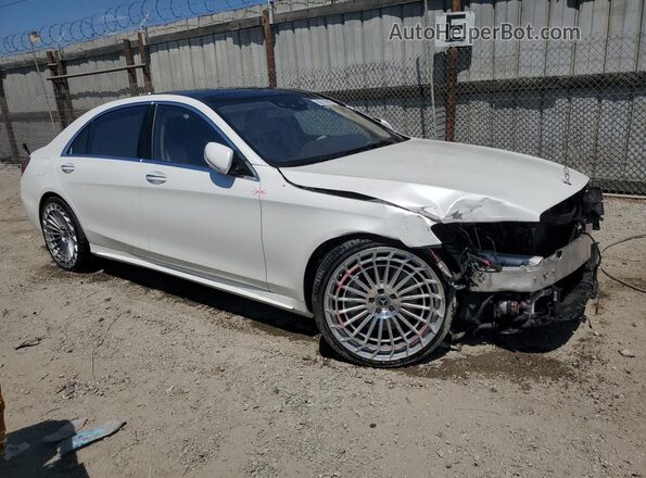 WDDUG8DB9KA445671 2019 MERCEDES-BENZ S White Передня права чверть