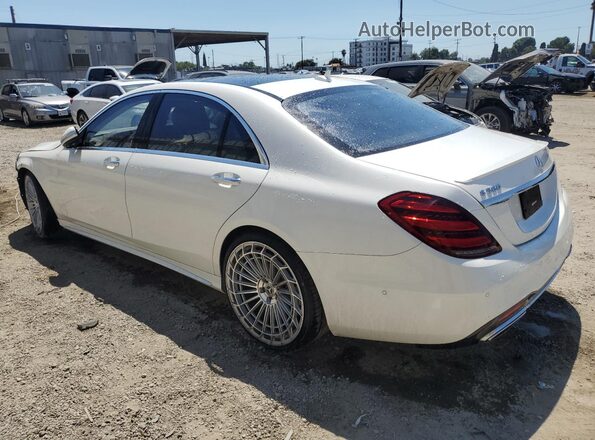 WDDUG8DB9KA445671 2019 MERCEDES-BENZ S White Задня ліва чверть