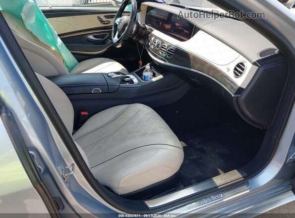 WDDUG8DBXKA480087 2019 MERCEDES-BENZ S Серебряный 