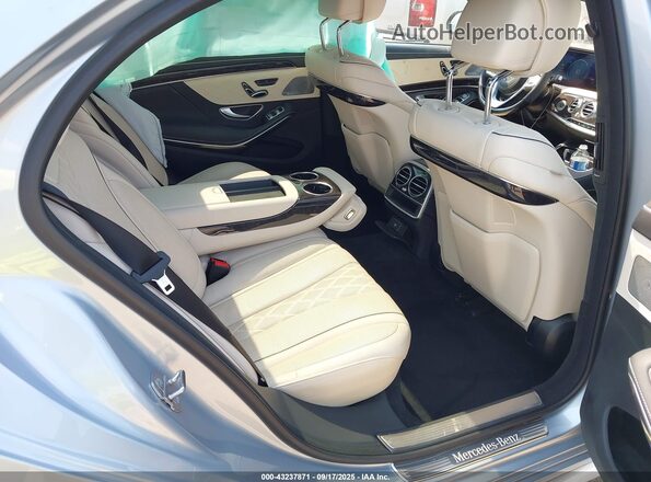 WDDUG8DBXKA480087 2019 MERCEDES-BENZ S Серебряный 