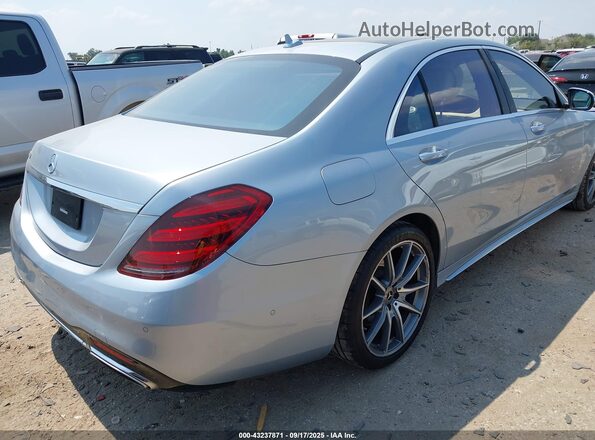 WDDUG8DBXKA480087 2019 MERCEDES-BENZ S Серебряный 
