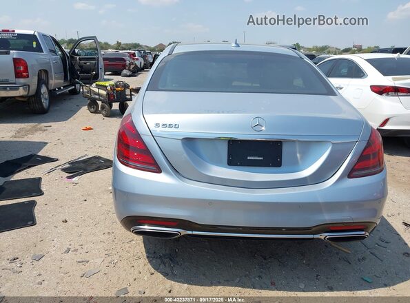 WDDUG8DBXKA480087 2019 MERCEDES-BENZ S Серебряный 