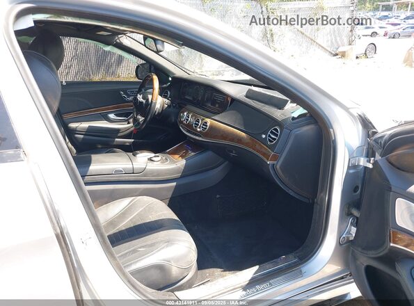 WDDUG8FB5GA245844 2016 MERCEDES-BENZ S-CLASS Silver 