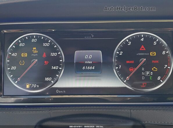 WDDUG8FB5GA245844 2016 MERCEDES-BENZ S-CLASS Silver 