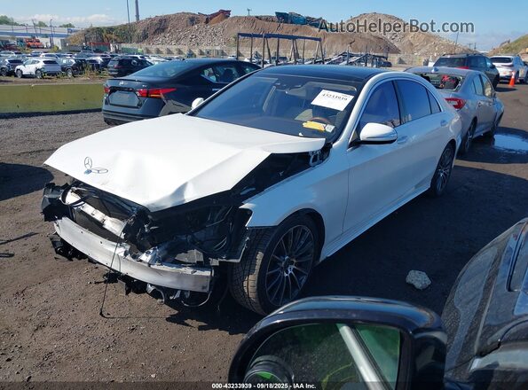WDDUG8FB6HA340902 2017 MERCEDES-BENZ S-CLASS White Vista tres cuartos delantera izquierda