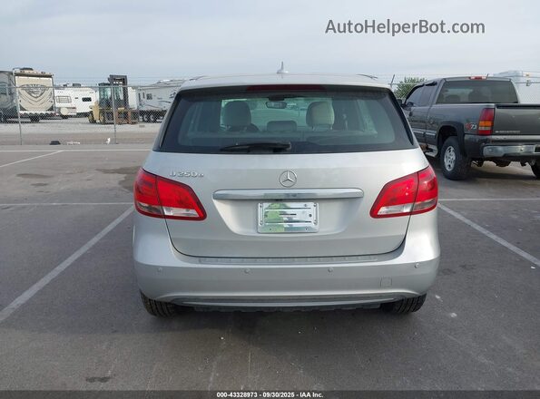 WDDVP9AB1HJ012837 2017 MERCEDES-BENZ B 250E Silver 