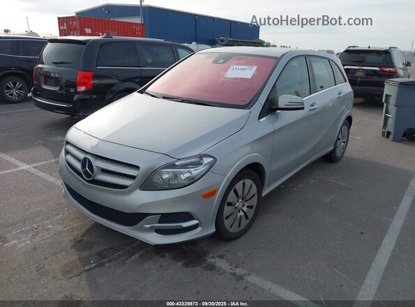 WDDVP9AB1HJ012837 2017 MERCEDES-BENZ B 250E Silver წინა მარცხენა ხედი სამი მეოთხედიდან