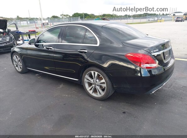 WDDWF4JB1JR422958 2018 MERCEDES-BENZ C-CLASS Black 