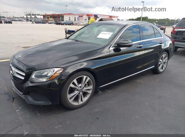 WDDWF4JB1JR422958 2018 MERCEDES-BENZ C-CLASS Black 