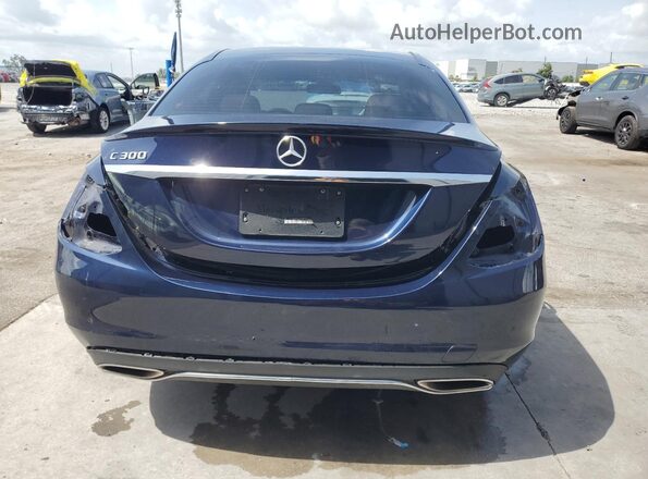 WDDWF4JB5JR320739 2018 MERCEDES-BENZ C Blue 