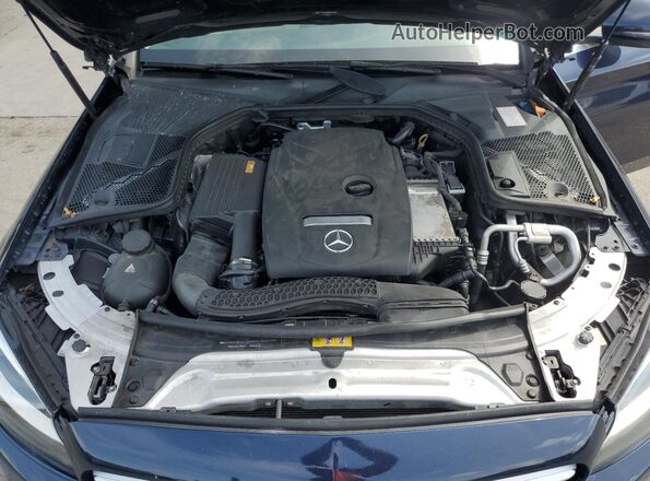 WDDWF4JB5JR320739 2018 MERCEDES-BENZ C Blue 