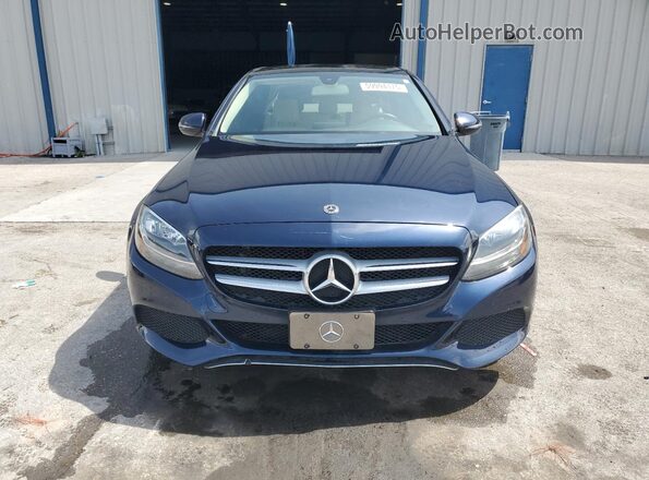 WDDWF4JB5JR320739 2018 MERCEDES-BENZ C Blue 