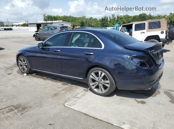 WDDWF4JB5JR320739 2018 MERCEDES-BENZ C Blue 