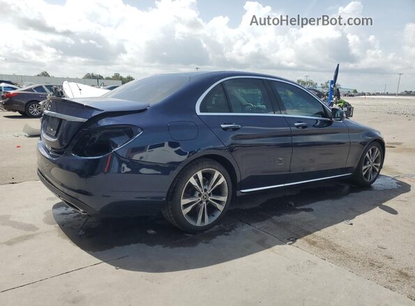 WDDWF4JB5JR320739 2018 MERCEDES-BENZ C Blue 