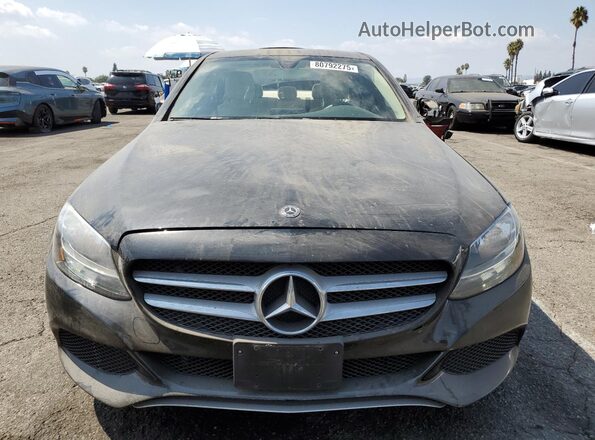 WDDWF4JB5JR417729 2018 MERCEDES-BENZ C Black 