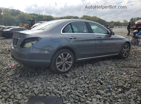 WDDWF4KB0JR413022 2018 MERCEDES-BENZ C Gray 