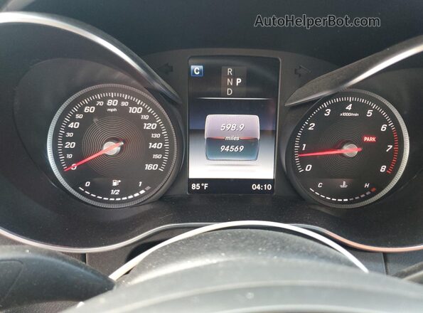 WDDWF4KB0JR413022 2018 MERCEDES-BENZ C Gray 