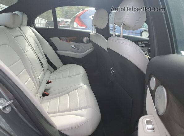 WDDWF4KB0JR413022 2018 MERCEDES-BENZ C Gray 