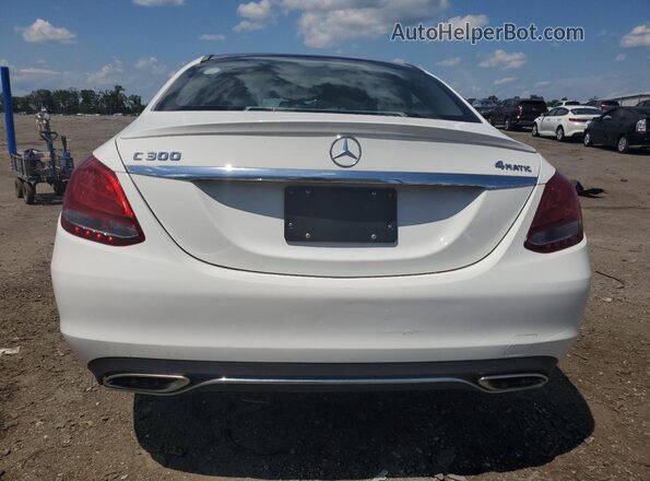 WDDWF4KB1JR341070 2018 MERCEDES-BENZ C White 