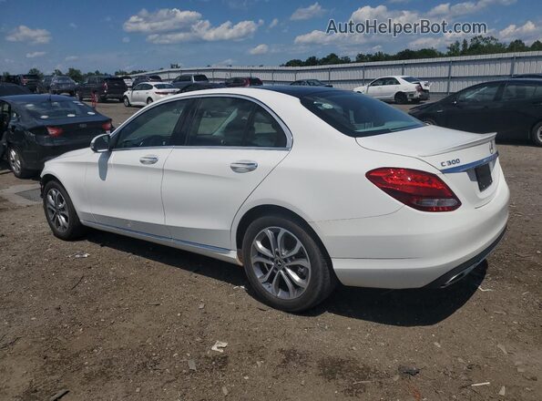 WDDWF4KB1JR341070 2018 MERCEDES-BENZ C White 
