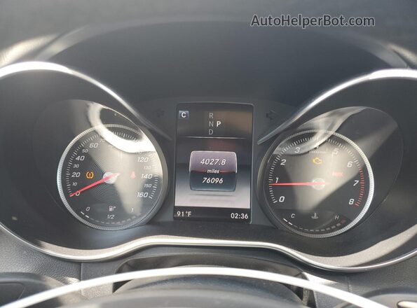 WDDWF4KB1JR341070 2018 MERCEDES-BENZ C White 
