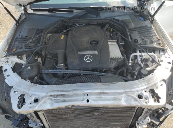 WDDWF4KB1JR341070 2018 MERCEDES-BENZ C White 