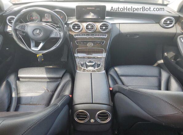 WDDWF4KB1JR341070 2018 MERCEDES-BENZ C White 