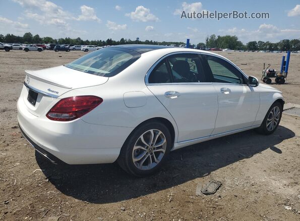 WDDWF4KB1JR341070 2018 MERCEDES-BENZ C White 