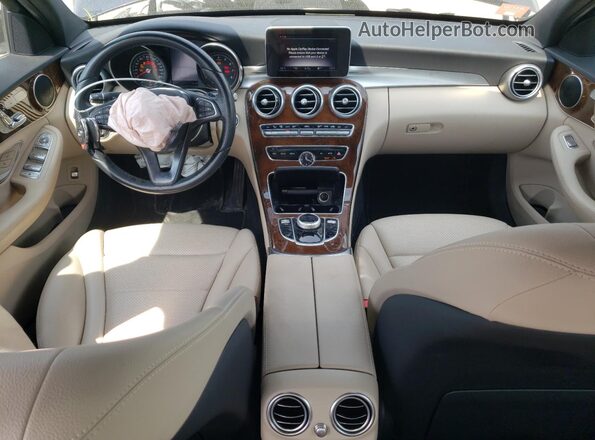 WDDWF4KB1JR343739 2018 MERCEDES-BENZ C Blue 