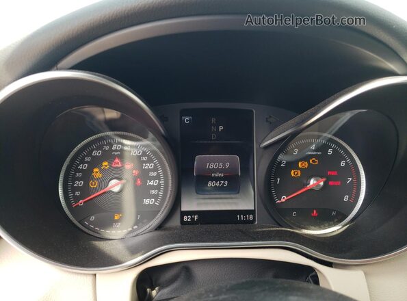WDDWF4KB1JR343739 2018 MERCEDES-BENZ C Blue 
