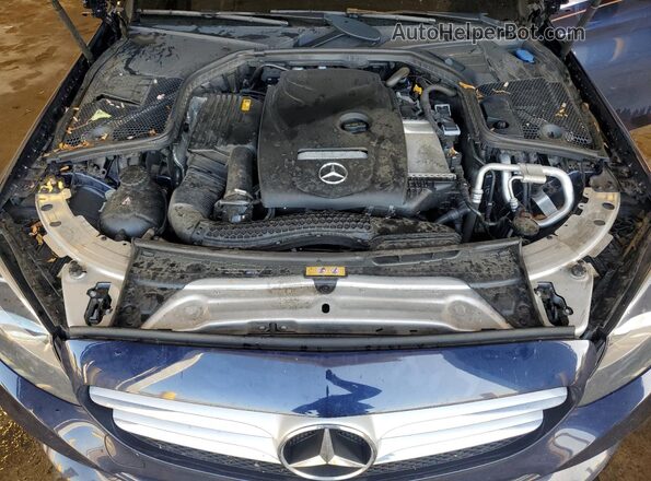 WDDWF4KB5JR395441 2018 MERCEDES-BENZ C Blue 