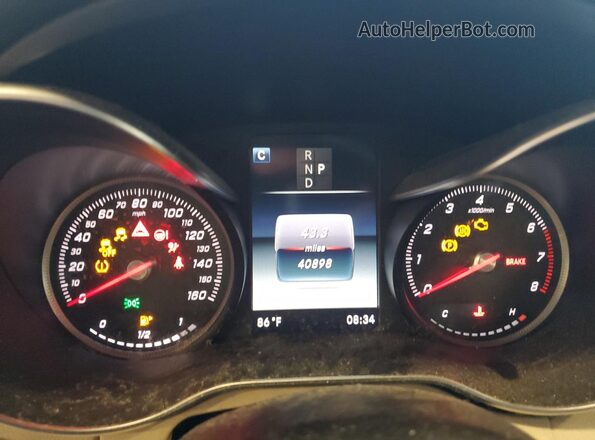 WDDWF4KB5JR395441 2018 MERCEDES-BENZ C Blue 