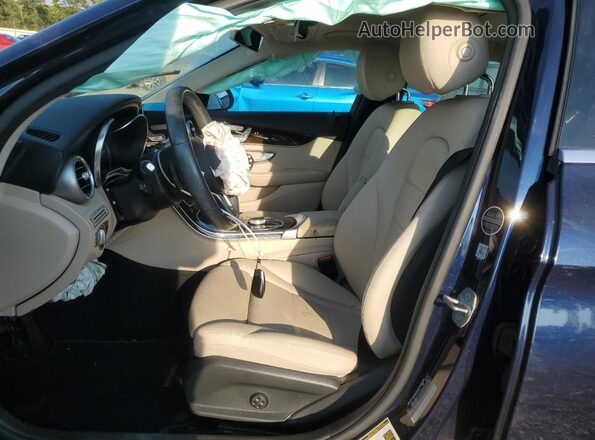 WDDWF8DB0LR533863 2020 MERCEDES-BENZ C Blue წინა სალონის ხედი