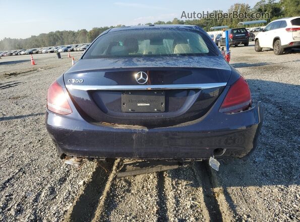 WDDWF8DB0LR533863 2020 MERCEDES-BENZ C Blue უკანა ხედი