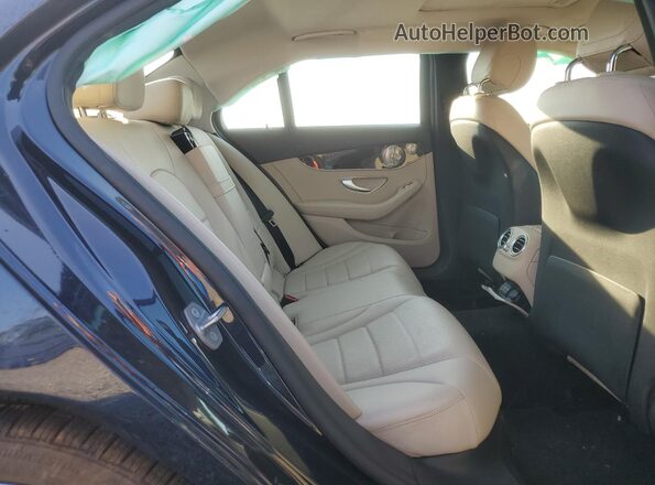 WDDWF8DB0LR533863 2020 MERCEDES-BENZ C Blue უკანა სავარძლების ხედი