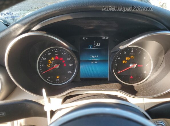 WDDWF8DB0LR533863 2020 MERCEDES-BENZ C Blue ხელსაწყოთა პანელის ხედი
