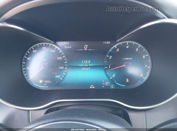 WDDWF8DB1LR525710 2020 MERCEDES-BENZ C-CLASS Silver უკანა სავარძლების ხედი