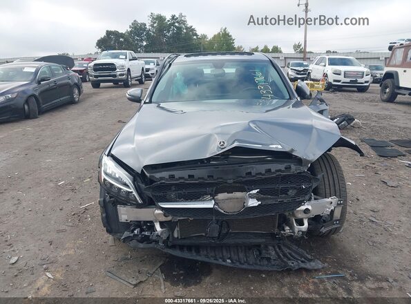 WDDWF8DB1LR531457 2020 MERCEDES-BENZ C Gray Առջևի վահանակի տեսք