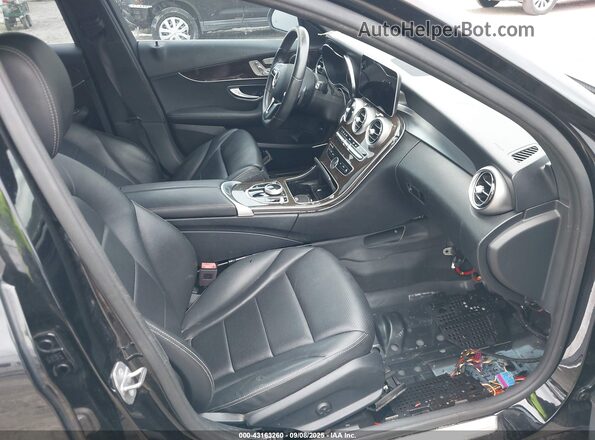 WDDWF8DB1LR545004 2020 MERCEDES-BENZ C-CLASS Black Widok wnętrza z przodu