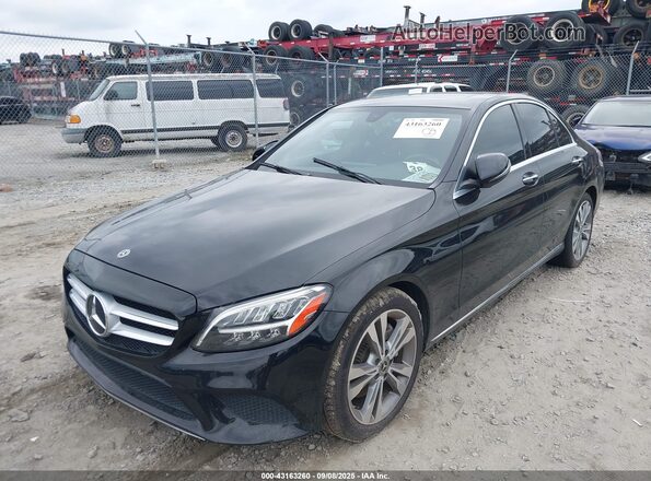WDDWF8DB1LR545004 2020 MERCEDES-BENZ C-CLASS Black Przód lewy