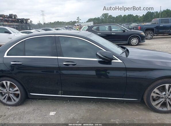 WDDWF8DB1LR545004 2020 MERCEDES-BENZ C-CLASS Black Widok wnętrza z tyłu