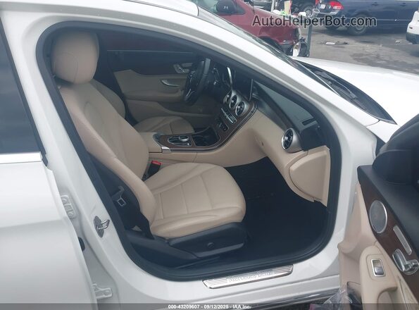 WDDWF8DB6LR549274 2020 MERCEDES-BENZ C-CLASS White წინა სალონის ხედი