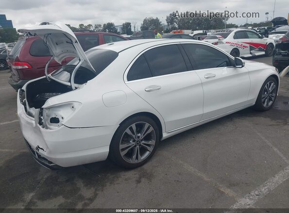 WDDWF8DB6LR549274 2020 MERCEDES-BENZ C-CLASS White უკანა მარჯვენა