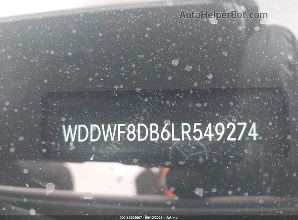 WDDWF8DB6LR549274 2020 MERCEDES-BENZ C-CLASS White ძრავის განყოფილების ხედი