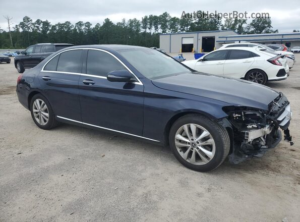 WDDWF8DB6LR558458 2020 MERCEDES-BENZ C Blue Przód prawy